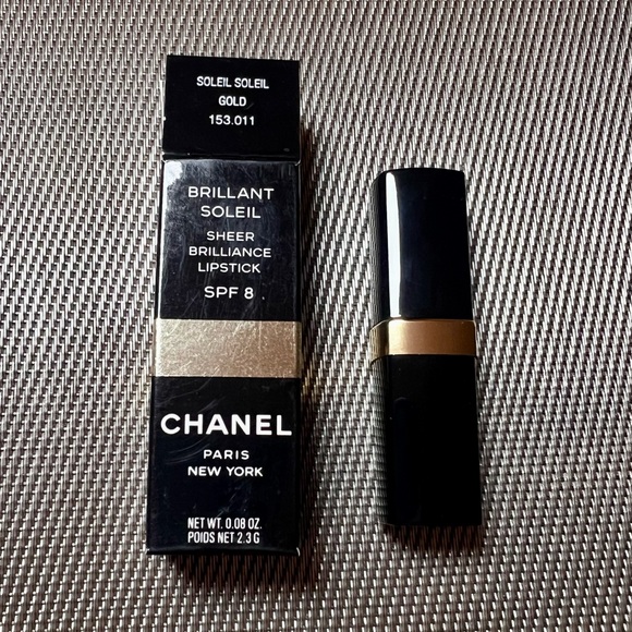 💯Auth Chanel Brilliant Soleil Sheer Brilliance Lipstick in “Gold” ULTRA RARE!!! - Picture 6 of 15
